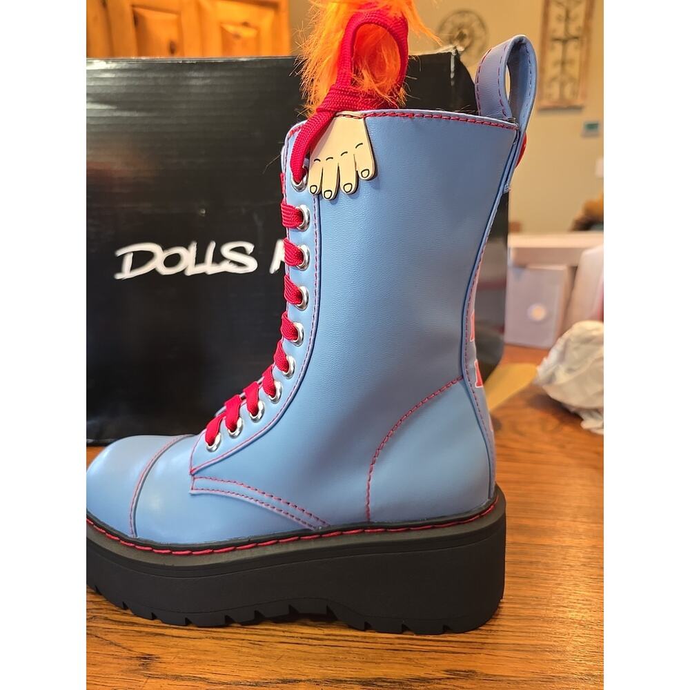 Dolls kill Chucky Platform Boots BRAND NEW 8m - Picture 12 of 16